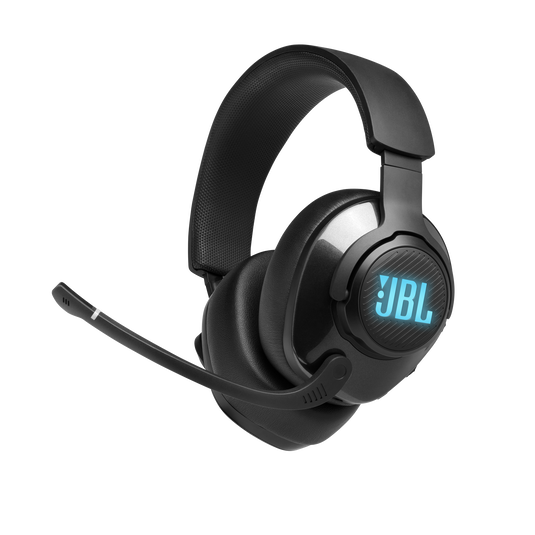 JBL Quantum 400 - Black - USB over-ear PC gaming headset with game-chat dial - Hero image number null
